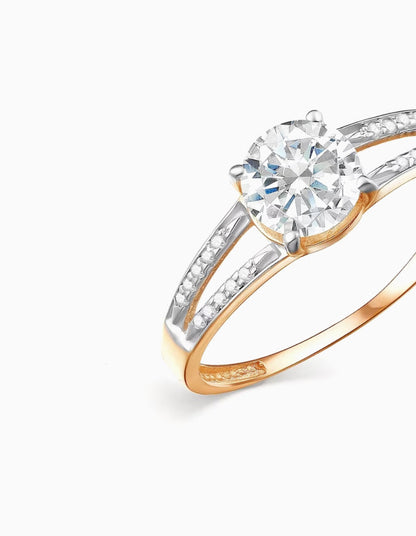 Cushion Halo Split Shank Ring