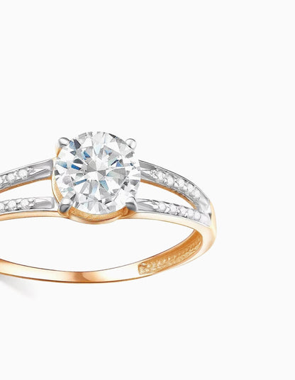 Cushion Halo Split Shank Ring