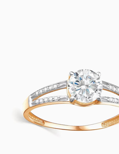 Cushion Halo Split Shank Ring