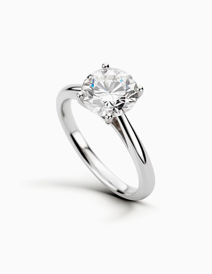Diamond Solitaire Engagement Ring