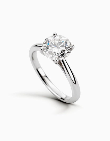 Diamond Solitaire Engagement Ring