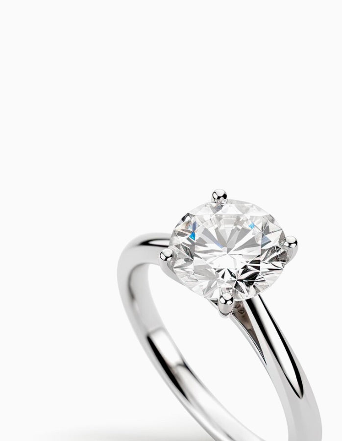 Diamond Solitaire Engagement Ring