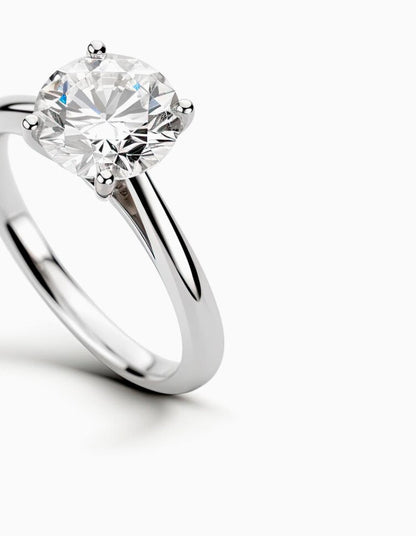 Diamond Solitaire Engagement Ring
