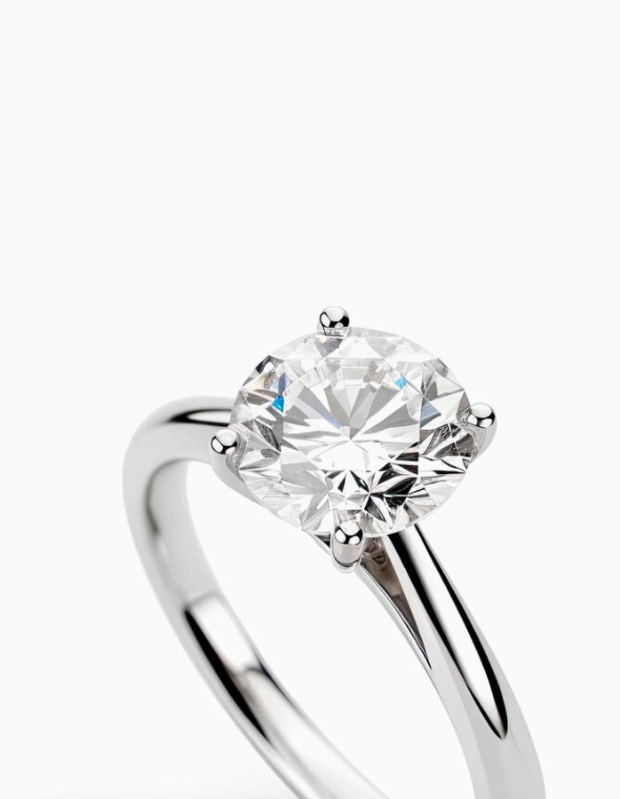 Diamond Solitaire Engagement Ring