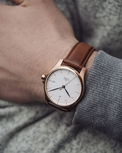 Rose Gold / White - Watch