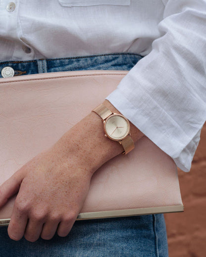 Petite, Rose Gold watch