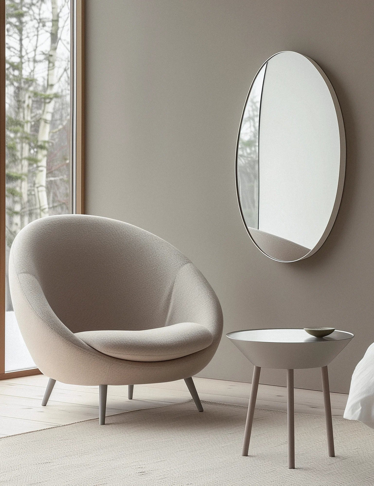 Nordic Haven Lounge Chair