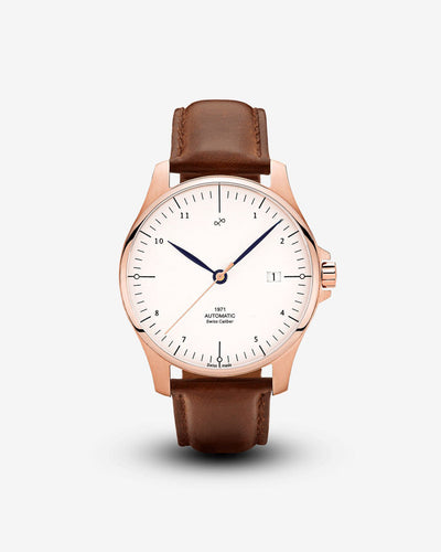 Rose Gold / White - Watch