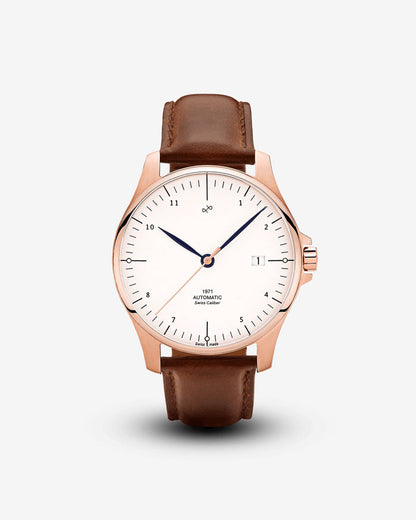 Rose Gold / White - Watch