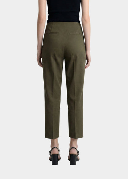 Straight Pants with Buttons