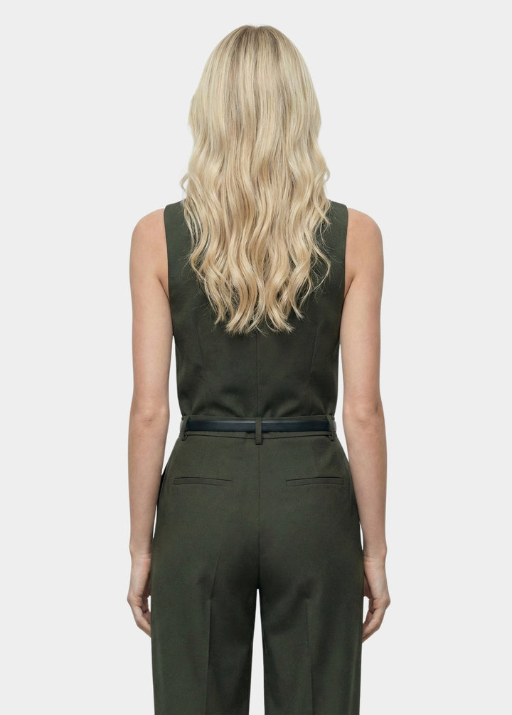 Button Front Playsuit