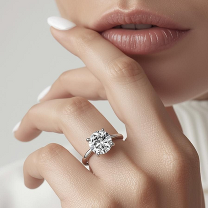 Diamond Solitaire Engagement Ring