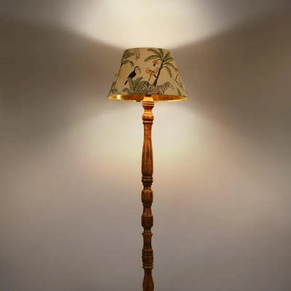 Palm Pie Norfolk Wooden Floor Lamp